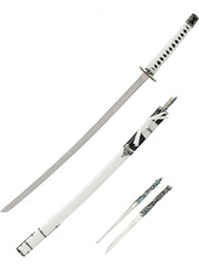 Katana Kozuka Kogai White