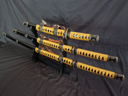 Tachi Katana Wakizashi Tanto sa stalkom dekorativni set - kick-ass.eu