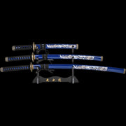 Dekorativni set samurajskih mačeva Blue