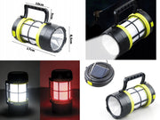 Multifuncionalna Svjetiljka SOLAR Šator Lampa - kick-ass.eu