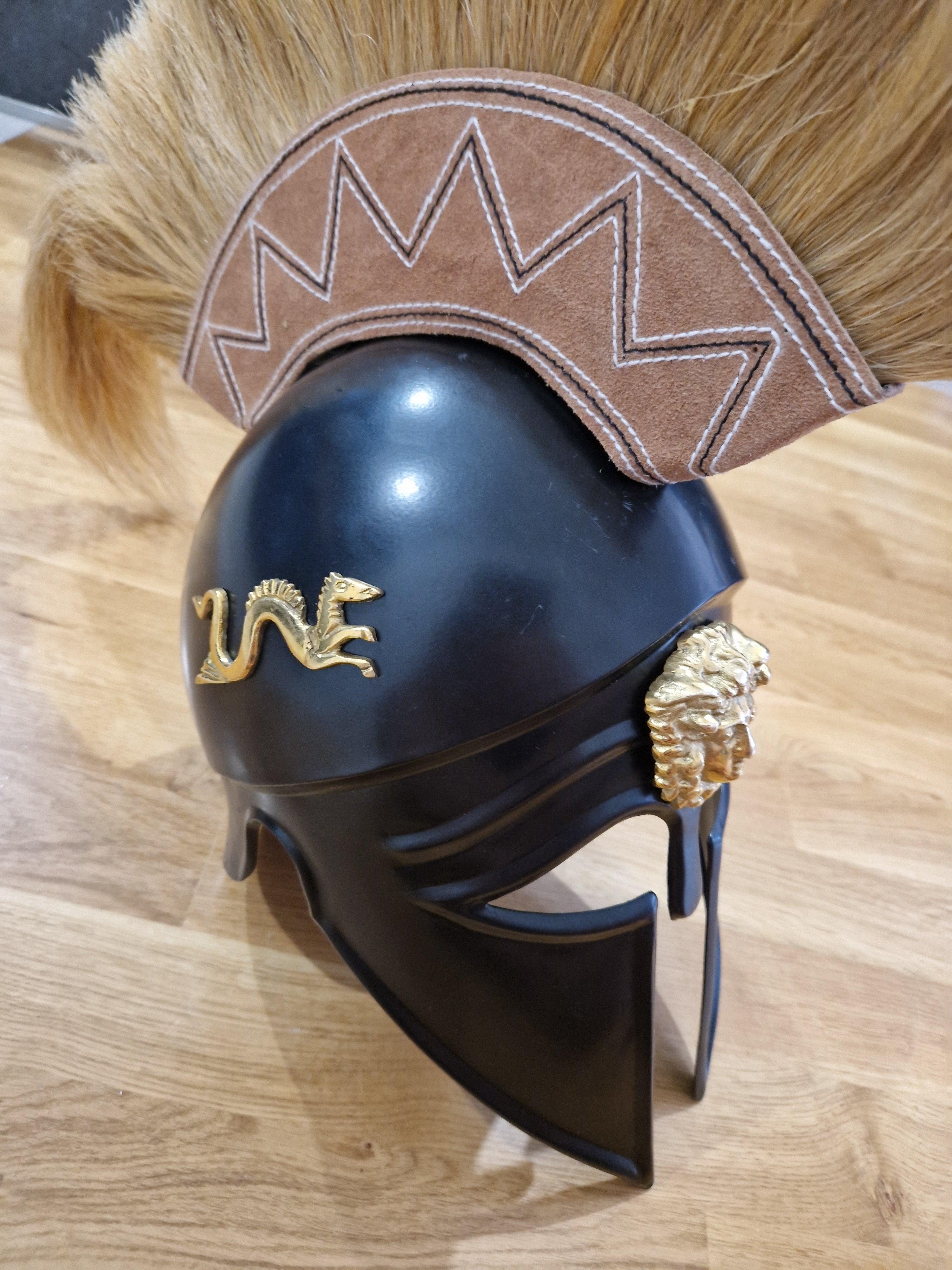Greek helmet