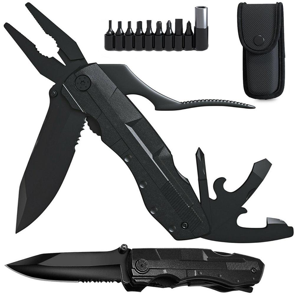 Kick Tools MULTITOOL MULTIFUNCTIONAL TOOL Knife Black Multitool – kick-ass.eu