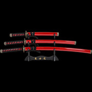 Dekorativni set samurajskih mačeva Red