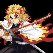 Demon Slayer: Metalna anime katana Kyojuro Rengokua