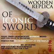 Drvena katana iz filma Posljednji samuraj