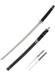 Katana Kozuka Kogai Black 