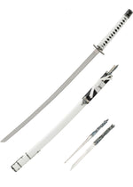 Katana Kozuka Kogai White