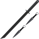 ninja mač s nozevima za bacanje