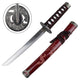 Katana Wakizashi and Tanto Set - Red Dragon