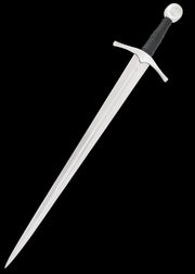 Medieval one-handed steel sword