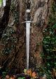 Medieval one-handed steel sword