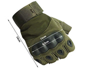 Taktične rokavice brez prstov XL Green