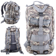 Tactical military backpack SURVIVAL 30L Gray