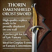 The Hobit - Orcrist, mač Thorina Hrastoštita