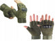 Tactical gloves without fingers XL Green