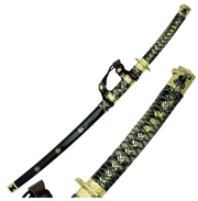 Black Samurai Sword Jintachi dekorativni - kick-ass.eu