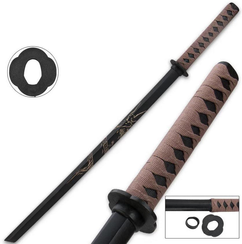 Bokken Dragon wooden katana for training kickass.eu