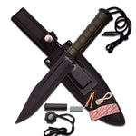 Taktički nož sa opremom SURVIVAL - kick-ass.eu